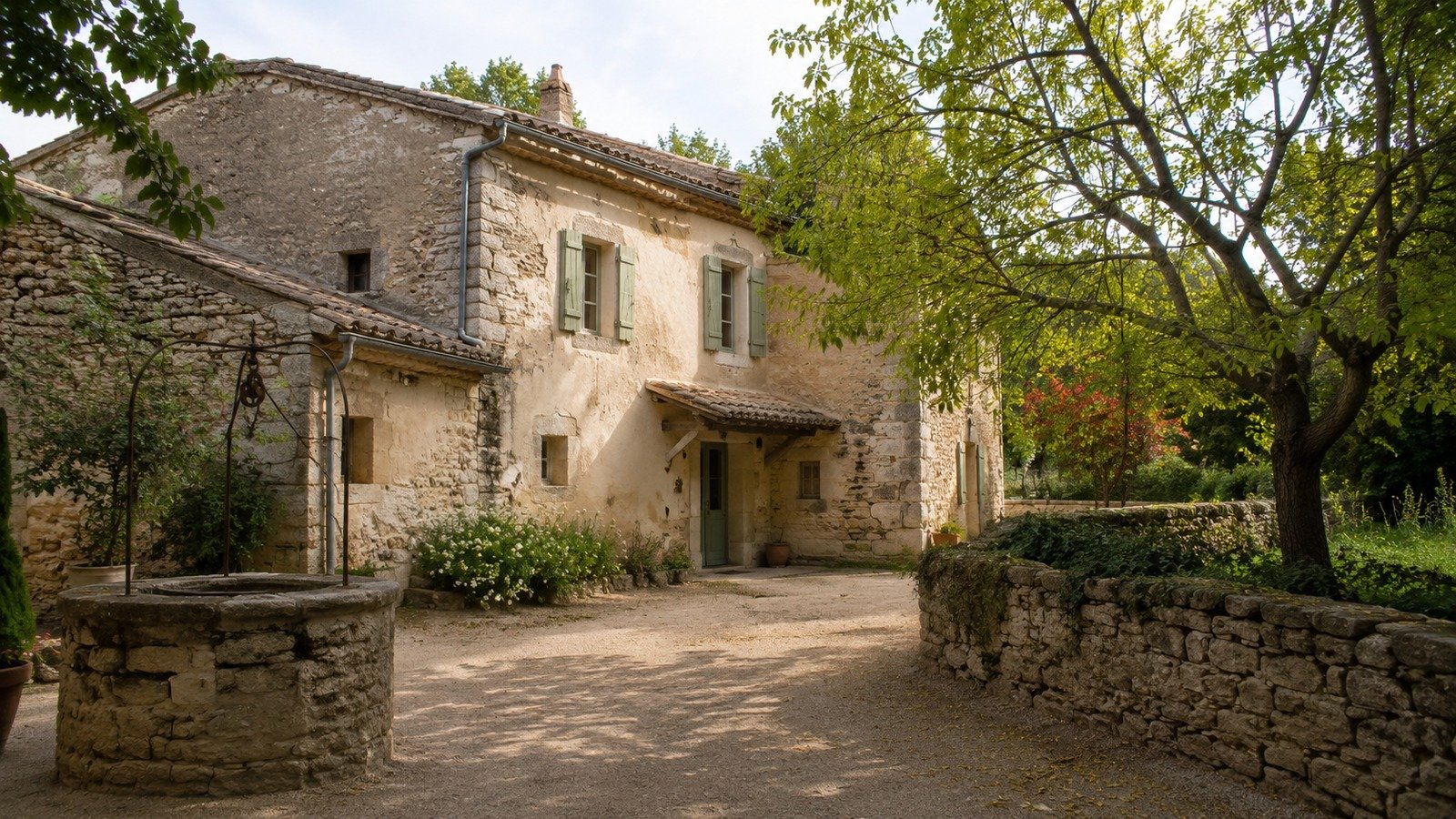 Ferme ancienne du Comtat Venaissin